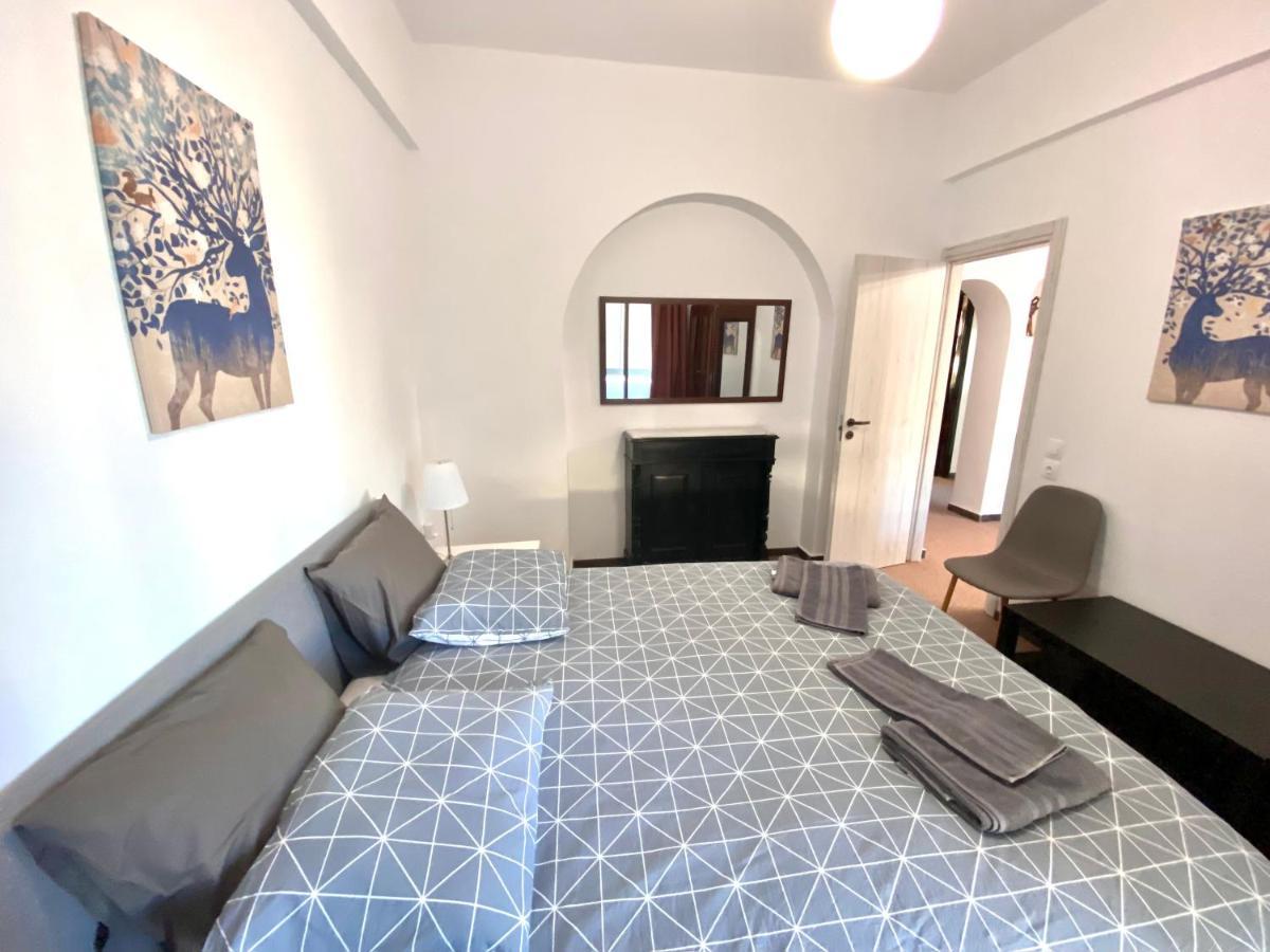 Classic 2 Bedroom Apartment Next To Metro - Marousi Athens Luaran gambar